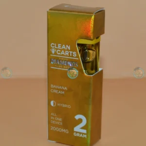 Clean Carts Disposable Banana Cream 2g