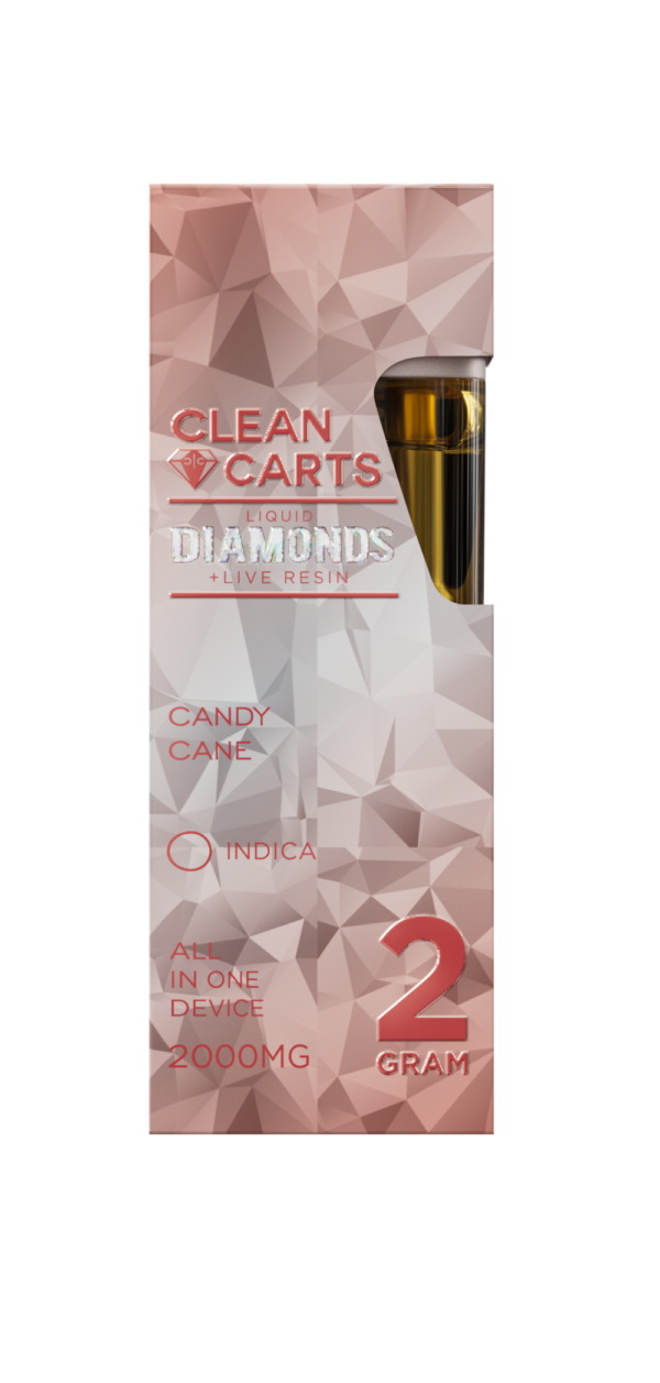 clean carts disposable CANDY CANE 2g