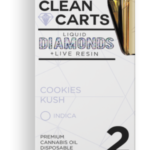 Clean Carts Disposable COOKIES KUSH 2g